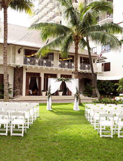 Garden Courtyard Wedding