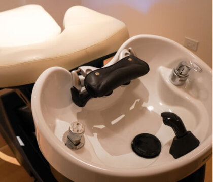 Salon wash sink